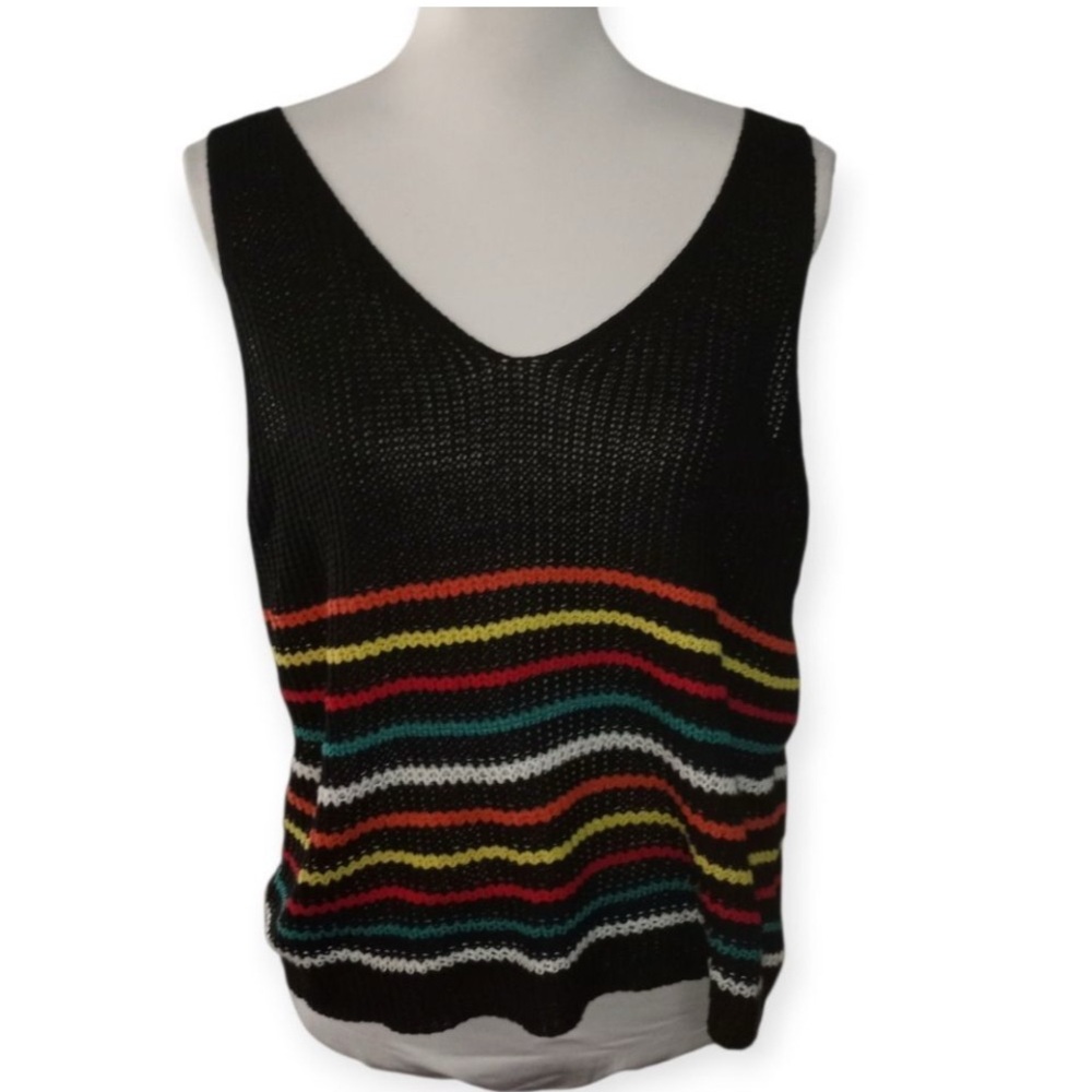 SHEIN Multicolor Knit Top